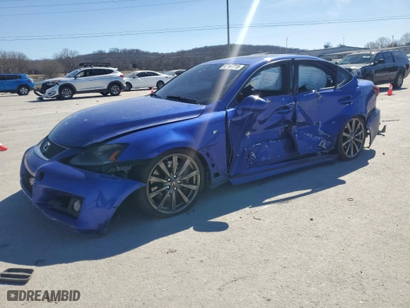2008 Lexus IS F with VIN JTHBP262585004647, listed as a Copart auction lot 47167715 with NaN miles and Clean Title. Bid and sale history available at carsss.com. Image 1.