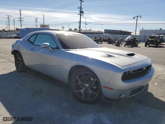 2019 Dodge Challenger GT with VIN 2C3CDZJG7KH756512, listed as a Copart auction lot 89401455 with 0 mi miles and Salvage Title. Bid and sale history available at carsss.com. Image 4.