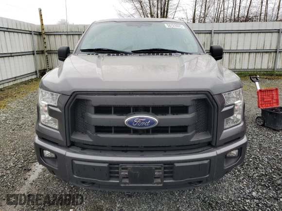 2015 Ford F-150 XLT with VIN 1FTEX1E89FKD82676, listed as a Copart auction lot 50723925 with 65,024 mi miles and Salvage Title. Bid and sale history available at carsss.com. Image 5.