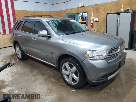 2013 Dodge Durango Citadel z VIN 1C4RDJEG3DC589718, wystawiony jako Copart lot #78850004 z przebiegiem 215 349 mil mil oraz Szkoda całkowita • Salvage title. Historia ofert i sprzedaży dostępna na DreamBid. Obrazek 4.