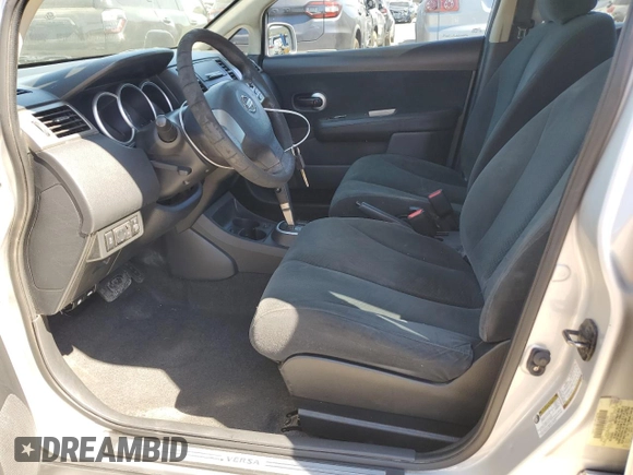 2011 Nissan Versa S with VIN 3N1BC1AP0BL410081, listed as a Copart auction lot 73737064 with 201,142 mi miles and Salvage title. Bid and sale history available at DreamBid. Image 7.