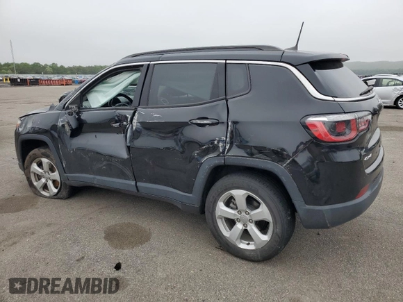 2020 Jeep Compass Latitude with VIN 3C4NJDBB8LT138319, listed as a Copart auction lot 58941325 with 32,620 mi miles and Salvage title. Bid and sale history available at DreamBid. Image 2.