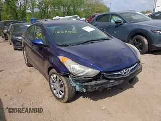 2013 Hyundai Elantra GLS z VIN 5NPDH4AE5DH182993, wystawiony jako IAAI lot #42214470 z przebiegiem 204 986 mil mil oraz . Historia ofert i sprzedaży dostępna na DreamBid. Obrazek 1.