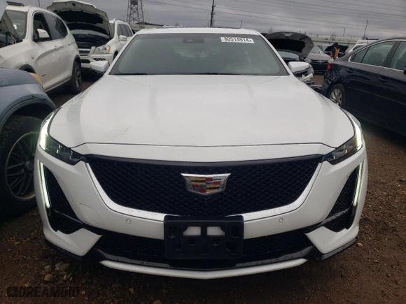 2023 Cadillac CT5 Sport with VIN 1G6DU5RK4P0148480, listed as a Copart auction lot 80514914 with 11,716 mi miles and Salvage Title. Bid and sale history available at carsss.com. Image 5.