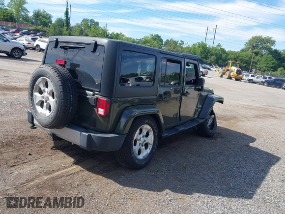 2015 Jeep Wrangler Unlimited Altitude z VIN 1C4HJWEG0FL752152, wystawiony jako IAAI lot #42311043 z przebiegiem 112 379 mil mil oraz . Historia ofert i sprzedaży dostępna na DreamBid. Obrazek 4.