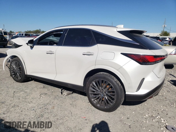 2024 Lexus RX with VIN JTJCJMGA9R2021167, listed as a Copart auction lot 48901845 with 6,514 mi miles and Salvage Title. Bid and sale history available at carsss.com. Image 2.