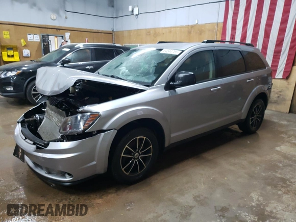 2018 Dodge Journey SE with VIN 3C4PDCABXJT536009, listed as a Copart auction lot 54544785 with 111,866 mi miles and Clean Title. Bid and sale history available at DreamBid. Image 1.