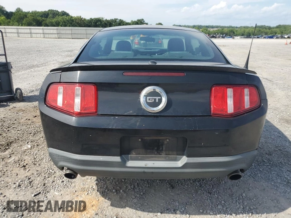 2010 Ford Mustang GT with VIN 1ZVBP8CHXA5132950, listed as a Copart auction lot 60405655 with 179,542 mi miles and Salvage title. Bid and sale history available at DreamBid. Image 6.