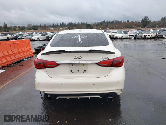 2020 Infiniti Q50 Red Sport 400 с VIN JN1FV7AP3LM630322, выставлен на аукционе IAAI как лот 41483294 с пробегом 64 678 миль миль и . История ставок и продаж доступна на DreamBid. Изображение 16.