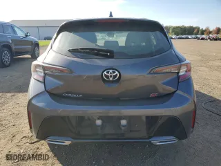 2022 Toyota Corolla Hatchback SE with VIN JTND4MBE1N3158709, listed as a Copart auction lot 77452694 with 74,299 mi miles and Salvage Title. Bid and sale history available at carsss.com. Image 6.