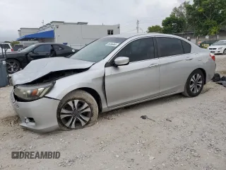 2014 Honda Accord LX z VIN 1HGCR2F35EA248117, wystawiony jako Copart lot #45496865 z przebiegiem 121 714 mil mil oraz Szkoda całkowita • Salvage title. Historia ofert i sprzedaży dostępna na DreamBid. Obrazek 1.