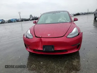 2021 Tesla Model 3 Standard Range Plus with VIN 5YJ3E1EA9MF870214, listed as a Copart auction lot 47702535 with 46,486 mi miles and Salvage Title. Bid and sale history available at DreamBid. Image 11.