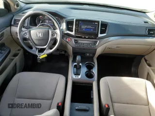 2017 Honda Pilot EX with VIN 5FNYF6H38HB031383, listed as a Copart auction lot 45213375 with 91,290 mi miles and Salvage Title. Bid and sale history available at DreamBid. Image 8.