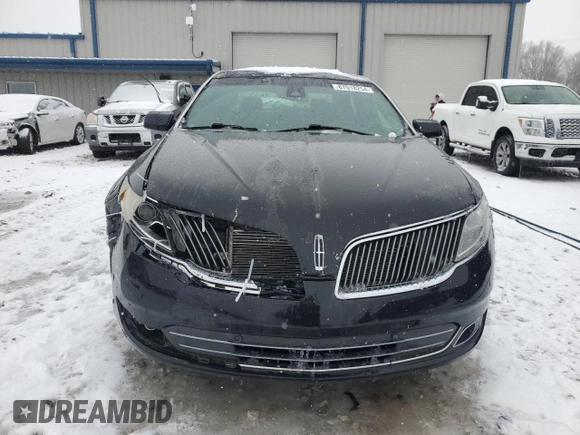 2014 Lincoln MKS EcoBoost with VIN 1LNHL9FT6EG608602, listed as a Copart auction lot 87018254 with 124,329 mi miles and Clean title. Bid and sale history available at DreamBid. Image 5.