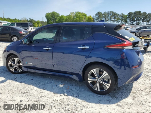 2018 Nissan LEAF S with VIN 1N4AZ1CP4JC304804, listed as a Copart auction lot 51941615 with 65,312 mi miles and Salvage Title. Bid and sale history available at DreamBid. Image 2.