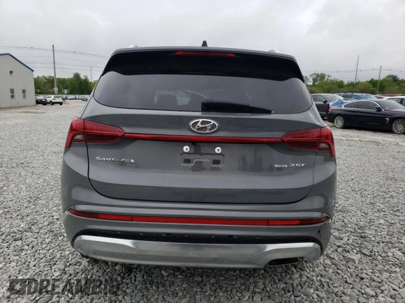 2023 Hyundai Santa Fe Calligraphy with VIN 5NMS5DALXPH630368, listed as a Copart auction lot 57386375 with 9,026 mi miles and Salvage title. Bid and sale history available at DreamBid. Image 6.