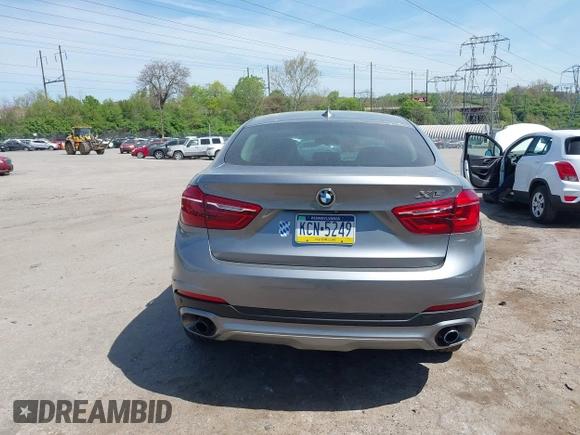 2016 BMW X6 xDrive35i with VIN 5UXKU2C53G0N84273, listed as a IAAI auction lot 42104112 with 61,183 mi miles and . Bid and sale history available at DreamBid. Image 17.