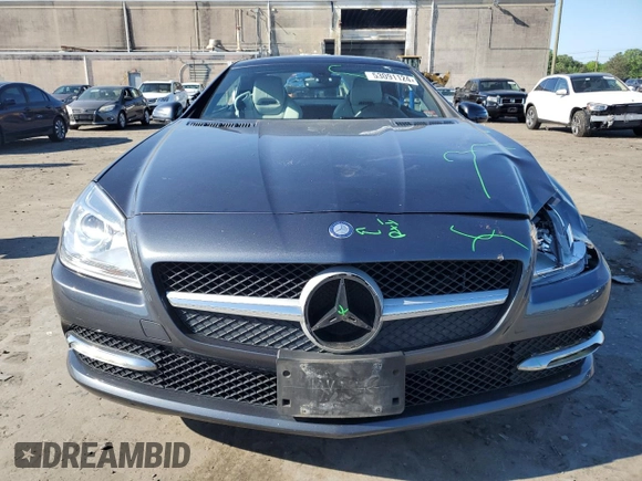 2015 Mercedes-Benz SLK-Class SLK 250 with VIN WDDPK4HA9FF101515, listed as a Copart auction lot 53091124 with 91,807 mi miles. Bid and sale history available at carsss.com. Image 5.