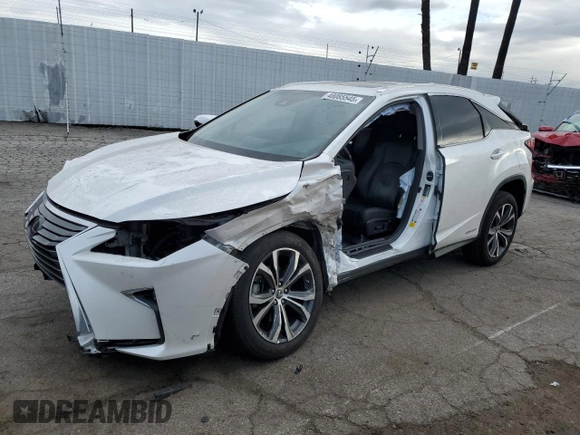 2019 Lexus RX with VIN 2T2BGMCA9KC041912, listed as a Copart auction lot 48085545 with 66,081 mi miles and Salvage Title. Bid and sale history available at carsss.com. Image 1.