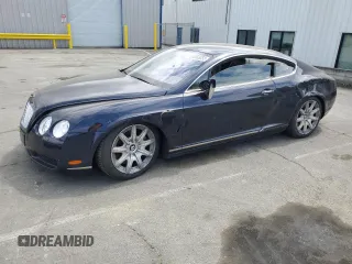 2005 Bentley Continental GT GT z VIN SCBCR63W35C028387, wystawiony jako Copart lot #54563055 z przebiegiem Nie podano mil oraz Szkody całkowita. Historia ofert i sprzedaży dostępna na DreamBid. Obrazek 1.