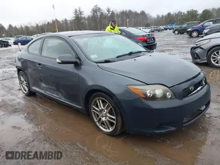 2008 Scion tC Spec with VIN JTKDE167780241636, listed as a IAAI auction lot 41725791 with 284,735 mi miles. Bid and sale history available at carsss.com. Image 1.