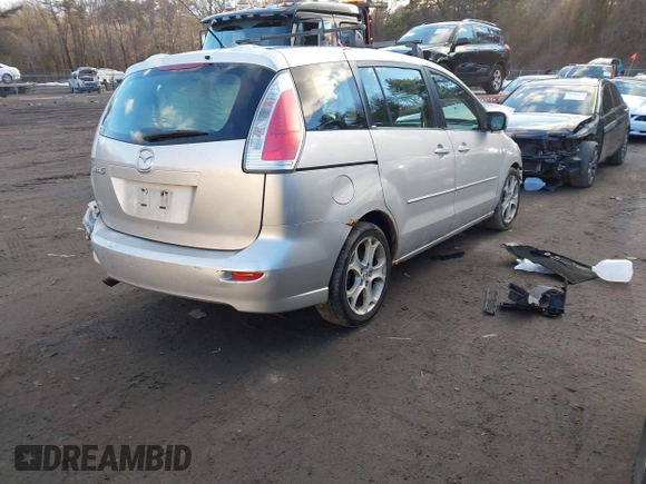 2008 Mazda 5 Grand Touring z VIN JM1CR29L380326026, wystawiony jako IAAI lot #41499108 z przebiegiem 259 220 mil mil oraz . Historia ofert i sprzedaży dostępna na DreamBid. Obrazek 4.