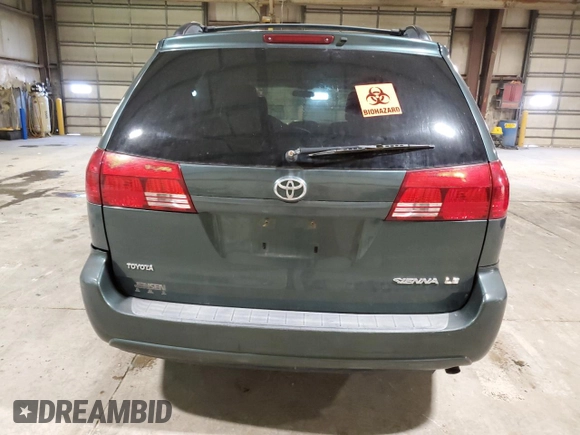 2005 Toyota Sienna CE z VIN 5TDZA23C15S354197, wystawiony jako Copart lot #60170255 z przebiegiem 296 696 mil mil oraz Czysty tytuł • Clean title. Historia ofert i sprzedaży dostępna na DreamBid. Obrazek 6.