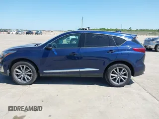 2021 Acura RDX w/Technology Package with VIN 5J8TC1H57ML007284, listed as a IAAI auction lot 41991291 with 35,472 mi miles. Bid and sale history available at carsss.com. Image 13.