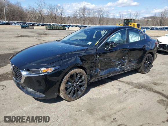 2025 Mazda 3 S Select Sport with VIN JM1BPABM6S1759243, listed as a Copart auction lot 50402385 with Not Provided miles and Salvage Title. Bid and sale history available at DreamBid. Image 1.
