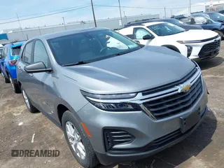 2023 Chevrolet Equinox LS z VIN 3GNAXSEG2PL166171, wystawiony jako IAAI lot #42378126 z przebiegiem 19 562 mil mil oraz . Historia ofert i sprzedaży dostępna na DreamBid. Obrazek 1.