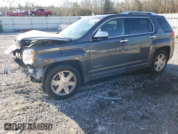 2011 GMC Terrain SLT-2 with VIN 2CTALWEC4B6234545, listed as a Copart auction lot 48584935 with 90,287 mi miles and Salvage Title. Bid and sale history available at carsss.com. Image 1.