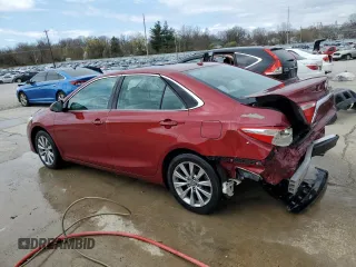 2017 Toyota Camry XLE with VIN 4T1BF1FK0HU623852, listed as a Copart auction lot 50007325 with 122,335 mi miles and Salvage Title. Bid and sale history available at carsss.com. Image 2.