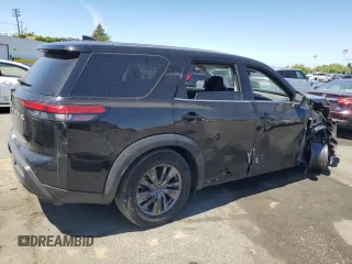 2023 Nissan Pathfinder S z VIN 5N1DR3AC4PC261640, wystawiony jako Copart lot #56339595 z przebiegiem 39 626 mil mil oraz Nie do naprawy • Non repairable. Historia ofert i sprzedaży dostępna na DreamBid. Obrazek 3.