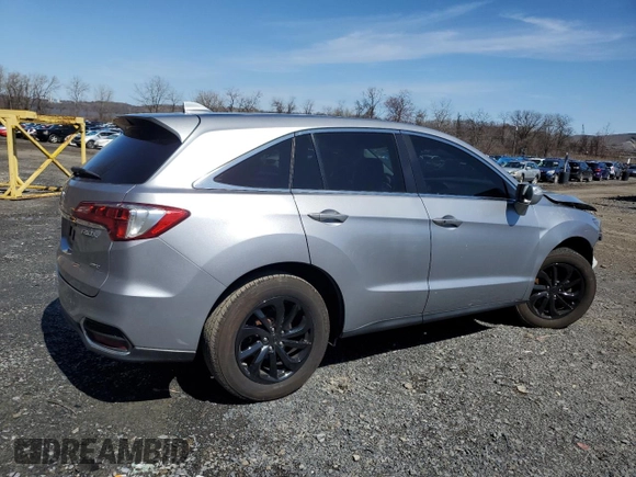 2018 Acura RDX with VIN 5J8TB4H38JL021712, listed as a Copart auction lot 51356955 with 60,666 mi miles and Salvage Title. Bid and sale history available at carsss.com. Image 3.