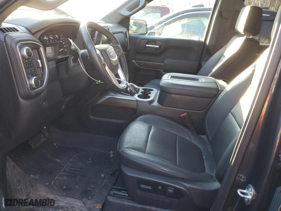 2022 GMC Sierra 1500 SLT with VIN 1GTU9DED5NZ175017, listed as a Copart auction lot 42647105 with 41,068 mi miles and Salvage Title. Bid and sale history available at carsss.com. Image 7.