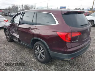 2016 Honda Pilot EX-L with VIN 5FNYF6H58GB072368, listed as a IAAI auction lot 41055222 with 130,813 mi miles. Bid and sale history available at carsss.com. Image 3.
