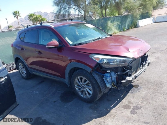 2016 Hyundai Tucson Limited with VIN KM8J33A26GU063454, listed as a IAAI auction lot 41975782 with 74,519 mi miles. Bid and sale history available at carsss.com. Image 1.