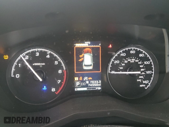 2019 Subaru Forester with VIN JF2SKACC1KH475547, listed as a Copart auction lot 48175815 with 74,559 mi miles and Salvage Title. Bid and sale history available at carsss.com. Image 9.