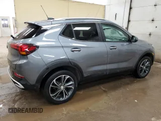 2021 Buick Encore GX Select with VIN KL4MMESL9MB163440, listed as a Copart auction lot 48675515 with 129,455 mi miles and Salvage title. Bid and sale history available at DreamBid. Image 3.