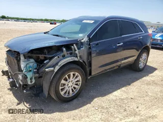 2018 Cadillac XT5 AWD with VIN 1GYKNBRS3JZ202820, listed as a Copart auction lot 53947365 with 97,120 mi miles and Salvage title. Bid and sale history available at DreamBid. Image 1.