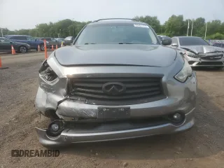 2012 Infiniti FX with VIN JN8AS1MW1CM154415, listed as a Copart auction lot 59461745 with 141,803 mi miles and Salvage title. Bid and sale history available at DreamBid. Image 5.