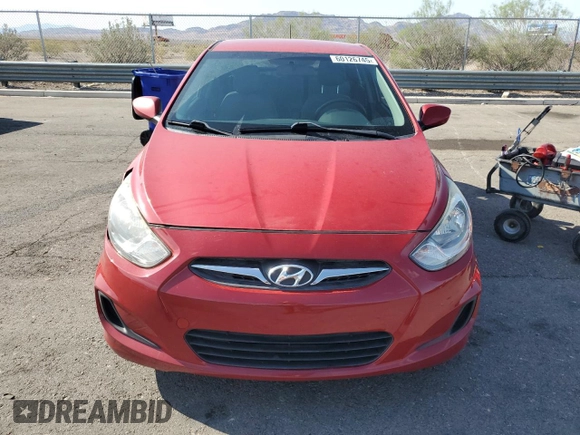 2014 Hyundai Accent GS with VIN KMHCT5AE8EU189813, listed as a Copart auction lot 60126745 with 120,663 mi miles and Salvage title. Bid and sale history available at DreamBid. Image 5.