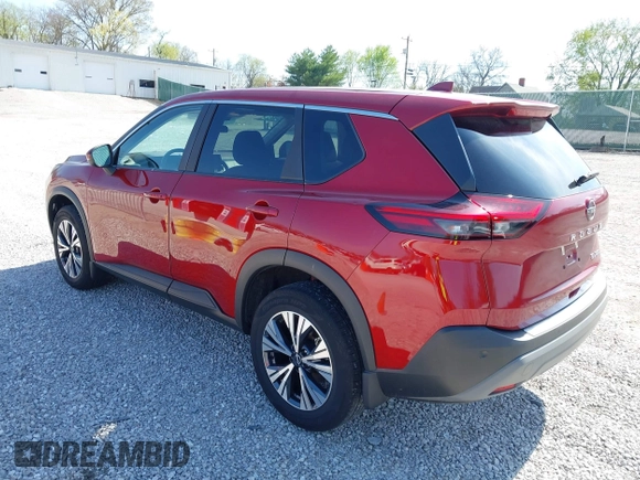 2023 Nissan Rogue SV with VIN 5N1BT3BB1PC691530, listed as a IAAI auction lot 41928223 with 26,279 mi miles. Bid and sale history available at carsss.com. Image 3.
