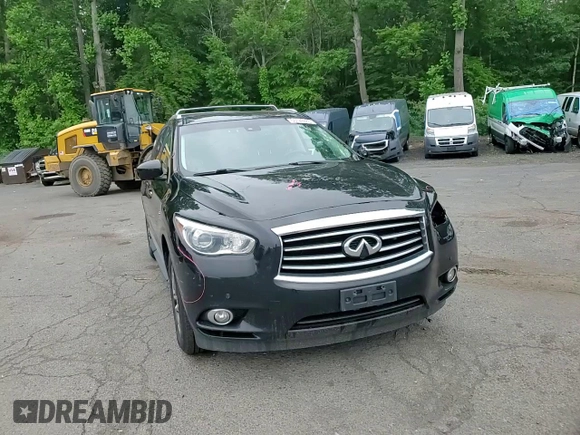 2015 Infiniti QX60 with VIN 5N1AL0MM6FC559628, listed as a Copart auction lot 60128485 with 157,196 mi miles and Salvage title. Bid and sale history available at DreamBid. Image 15.