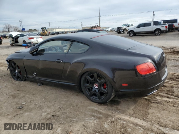 2012 Bentley Continental GT with VIN SCBFR7ZA9CC072213, listed as a Copart auction lot 41844494 with Not Provided miles and . Bid and sale history available at DreamBid. Image 2.