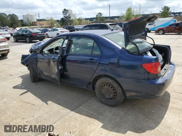 2006 Toyota Corolla CE с VIN JTDBR32EX60092297, выставлен на аукционе Copart как лот 51299545 с пробегом Не указан миль и Списание • Salvage title. История ставок и продаж доступна на DreamBid. Изображение 2.