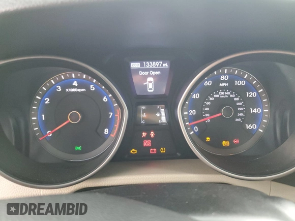 2013 Hyundai Elantra GT with VIN KMHD35LE1DU043320, listed as a Copart auction lot 74355754 with 133,897 mi miles and Salvage Title. Bid and sale history available at carsss.com. Image 9.
