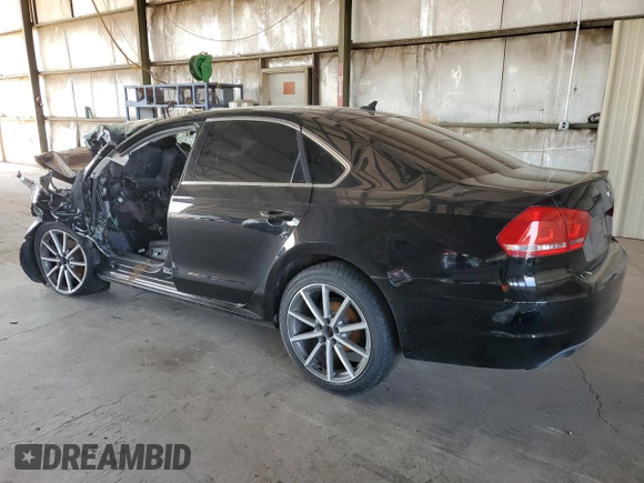 2013 Volkswagen Passat SE z VIN 1VWBP7A39DC076081, wystawiony jako Copart lot #57167695 z przebiegiem Nie podano mil oraz Szkoda całkowita • Salvage title. Historia ofert i sprzedaży dostępna na DreamBid. Obrazek 2.