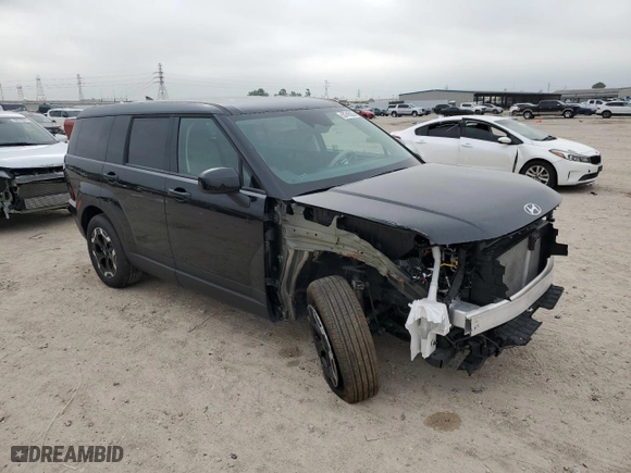 2024 Hyundai Santa Fe SE with VIN 5NMP14GL5RH055401, listed as a Copart auction lot 50745025 with 7,694 mi miles and Salvage Title. Bid and sale history available at carsss.com. Image 4.