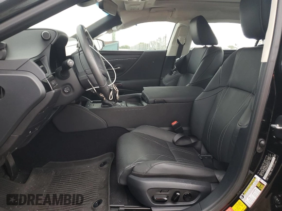2024 Lexus ES 350 Luxury with VIN 58AEZ1B10RU162681, listed as a Copart auction lot 69149124 with 6,204 mi miles and Salvage title. Bid and sale history available at DreamBid. Image 7.